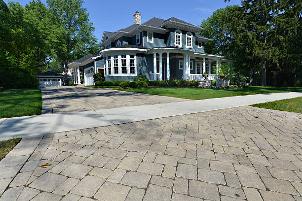 Residential Paver Driveway in Gaylord, MI